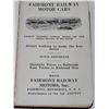 Image 4 : 1925 Fairmont Railway Motors complimentary note book / gold page edges.Train Zippo lighter (USA)