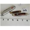 Image 1 : 3 older pocket knives. Keen edge made in Japan.