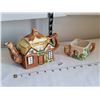 Image 1 : Vintage England made cottage teapot & sugar bowl. Excellent shape.