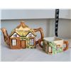 Image 6 : Vintage England made cottage teapot & sugar bowl. Excellent shape.