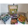 Image 1 : Hard cover wild flower book & collection of informative prairie gardener magazines.