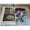 Image 5 : Hard cover wild flower book & collection of informative prairie gardener magazines.