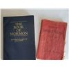 Image 3 : Large 1976 hardcover family Bible, Book of Mormon & Sacred songs and solos.