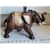 Image 1 : Nice carved wooden elephant.