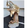Image 3 : Vintage lion figurine, made in Japan & 2003 “Leopard Domain” ornament.