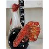 Image 2 : Decorative solid glass rooster.