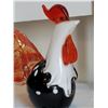 Image 4 : Decorative solid glass rooster.
