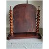 Image 4 : Antique free standing dresser swivel mirror. Nice condition.