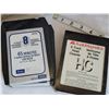 Image 4 : Lot of vintage 8 track music tapes, head cleaner & recordable tapes.
