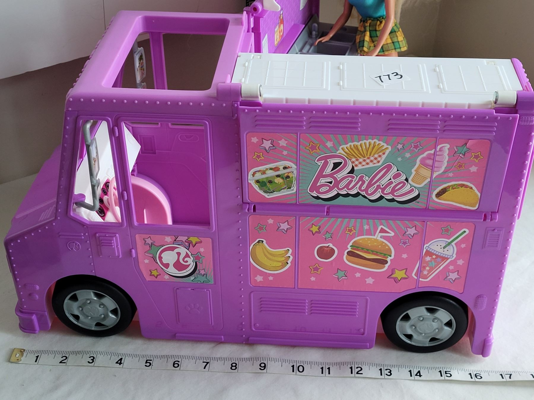 Barbie Fresh 'n' Fun Food Truck veicolo giocattolo Barbie Fresh 'n' Fun Food Truck veicolo giocattolo