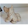 Image 4 : Artesania Rinconada handmade animal figures from Uruguay. Billy goat & german shepherd pup.Makers ma