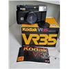 Image 2 : Kodak cameras. VR35 film & digital Easy Share, also tripods & case.