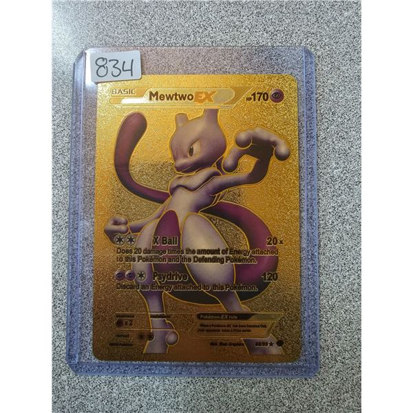 Mew two EX gold metal pokemon card - Schmalz Auctions Mew two EX gold metal pokemon card - Schmalz Auctions