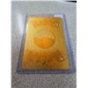 Image 2 : Mew two EX gold metal pokemon card