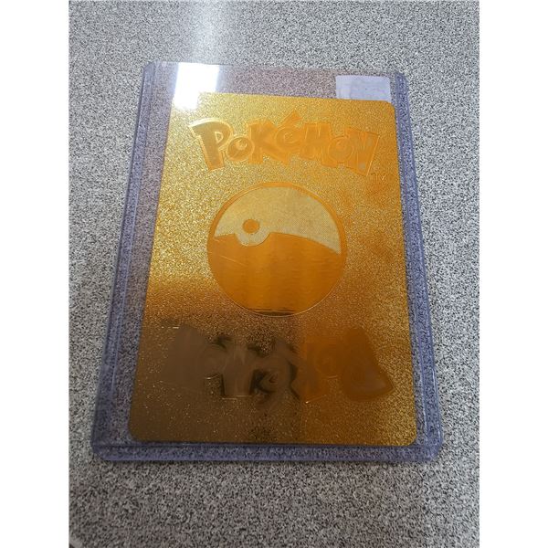 M Charizard EX gold metal pokemon card - Schmalz Auctions M Charizard EX gold metal pokemon card - Schmalz Auctions