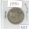 Image 1 : Canadian 1951 50 Cent Silver