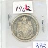 Image 1 : Canadian 1962 50 Cent Silver