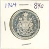 Image 1 : Canadian 1964 50 Cent Silver