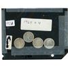 Image 1 : Canada 4-Silver 25 Cent, Elizabeth II. Dates: all 1965