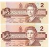 Image 2 : Canada 1986 2-2 Dollar, Circulated