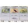 Image 3 : Canadian Stamps, 1999 Uncut Press Sheet, Face Value $55.20. Signed 430/1500. Goshawk, redwing blackb