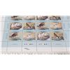 Image 2 : Canadian Stamps, 2001 Uncut Press Sheet, Face Value $56.40. Signed 449/800. Eagle, tern, ptarmigan, 