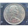 Image 3 : 1972 Voyageur Specimen Nickel Dollar. Bright White. Housed in its original blue clamshell case of is