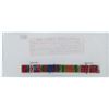 Image 2 : Ribbon Bar of 4 including scarce Royal Naval Meritorious Service Medal, Defence Medal, Canadian Volu