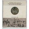 Image 2 : Calgary Centennial 1875 - 1975 Calgary Stampede Trade Dollar. Housed in its original case.