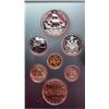 Image 2 : 1979 Prestige Double Dollar Specimen Set. 7-coin set includes Griffon Silver Dollar. Housed in its o