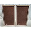 Image 1 : 2-Noresco Speakers for stereo equipment, 23.5” high x 12.5” wide x 11.75” deep
