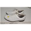 Image 2 : White golf shoes, metal cleats removed, size 13E