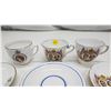 Image 3 : 2-cups & saucers 1939 royal visit to Canada/USA. QEII 1953 Coronation cup & saucer. All excellent co