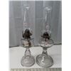 2 vintage Oil lamps