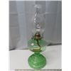 Image 1 : 1 antique depression glass Oil Lamp
