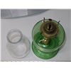 Image 2 : 1 antique depression glass Oil Lamp