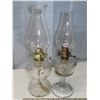 Image 1 : 2 vintage oil lamps