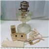 Image 1 : Antique Aladdin lamp with extra Aladdin model 11 wick + 2 Aladdin Super-Service Mantle lantern model