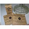 Image 7 : Antique Aladdin lamp with extra Aladdin model 11 wick + 2 Aladdin Super-Service Mantle lantern model
