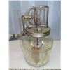 Image 2 : Glass Gallon Dazey Butter church with wooden paddles & metal lid/gear system