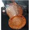 Image 6 : Depression Glass vase/basket