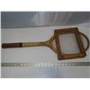 Image 2 : Antique Tennis Racket with holder