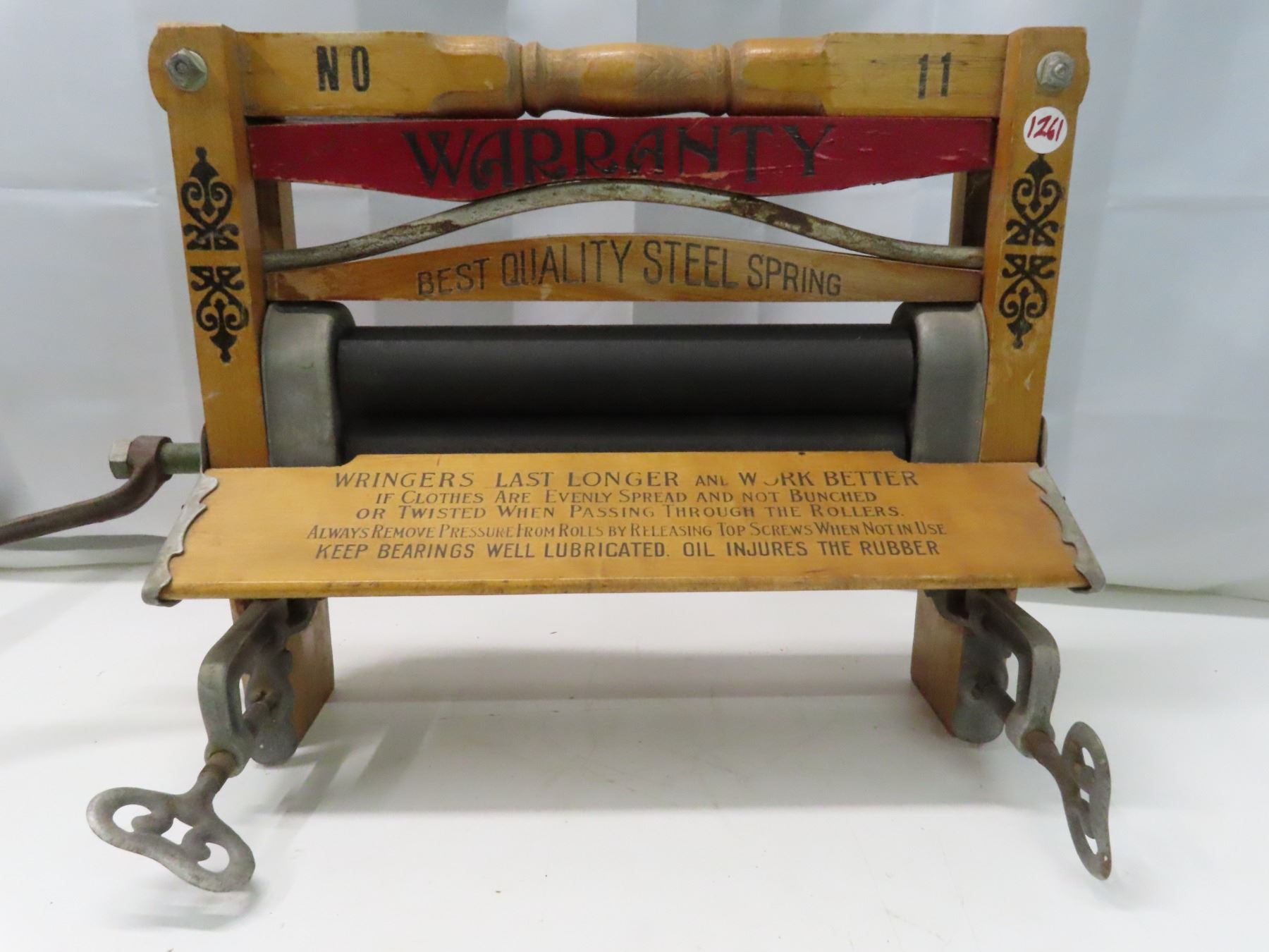 Antique Dowswell, Lees & Co. Limited Clothes wringer Schmalz Auctions