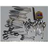 Image 1 : Lot of cutlery & Silvo metal polish (bottle is 3/4 full)
