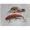 Image 3 : 3 wooden fishing lures