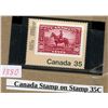 Image 1 : Canada Stamp on Stamp 35C