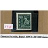 Image 1 : German Swastika Band WW2 120+380 Stamp
