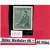 Image 1 : Hitler Birthday 60 + 40 Mint
