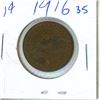 Image 1 : 1916 Canadian Large Cent
