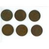 Image 2 : 6x 1936 Canadian 1 Cent Coins